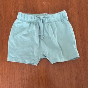 😊FREE😊 H&M Teal Elastic Waist Shorts Relaxed Fit size 6m